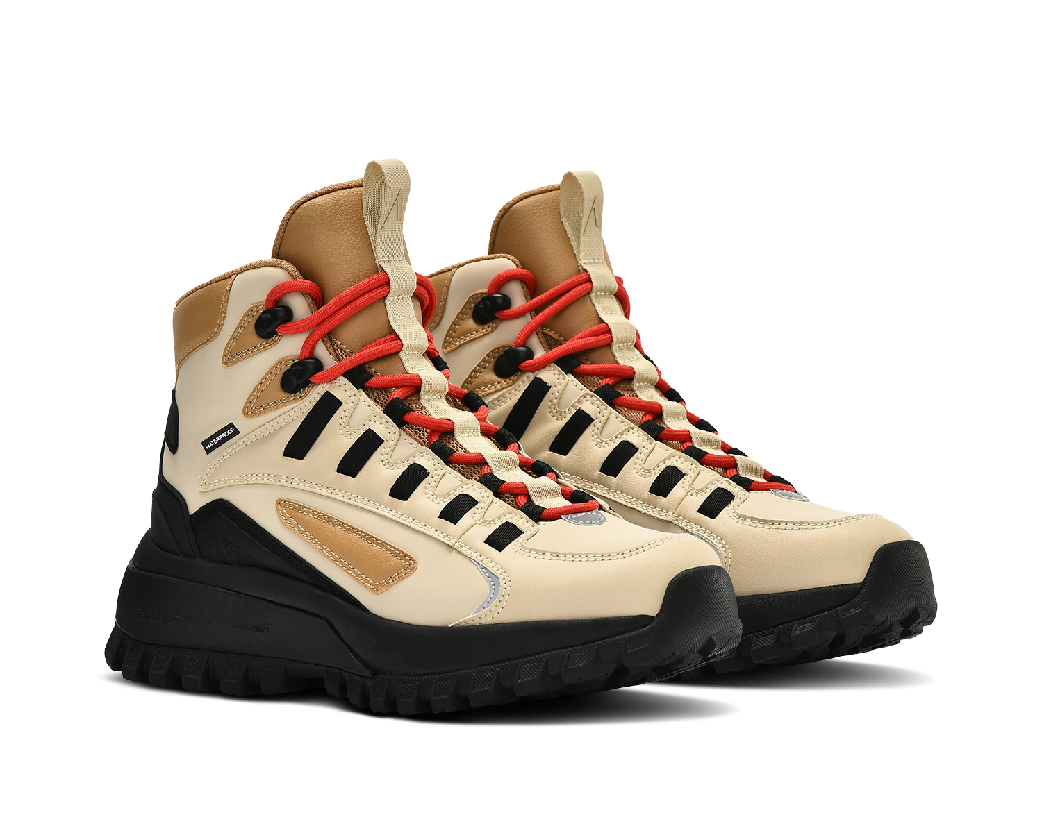 ARKK Essential Line Apaze Hightop | Light Brown Black Apaze Hightop